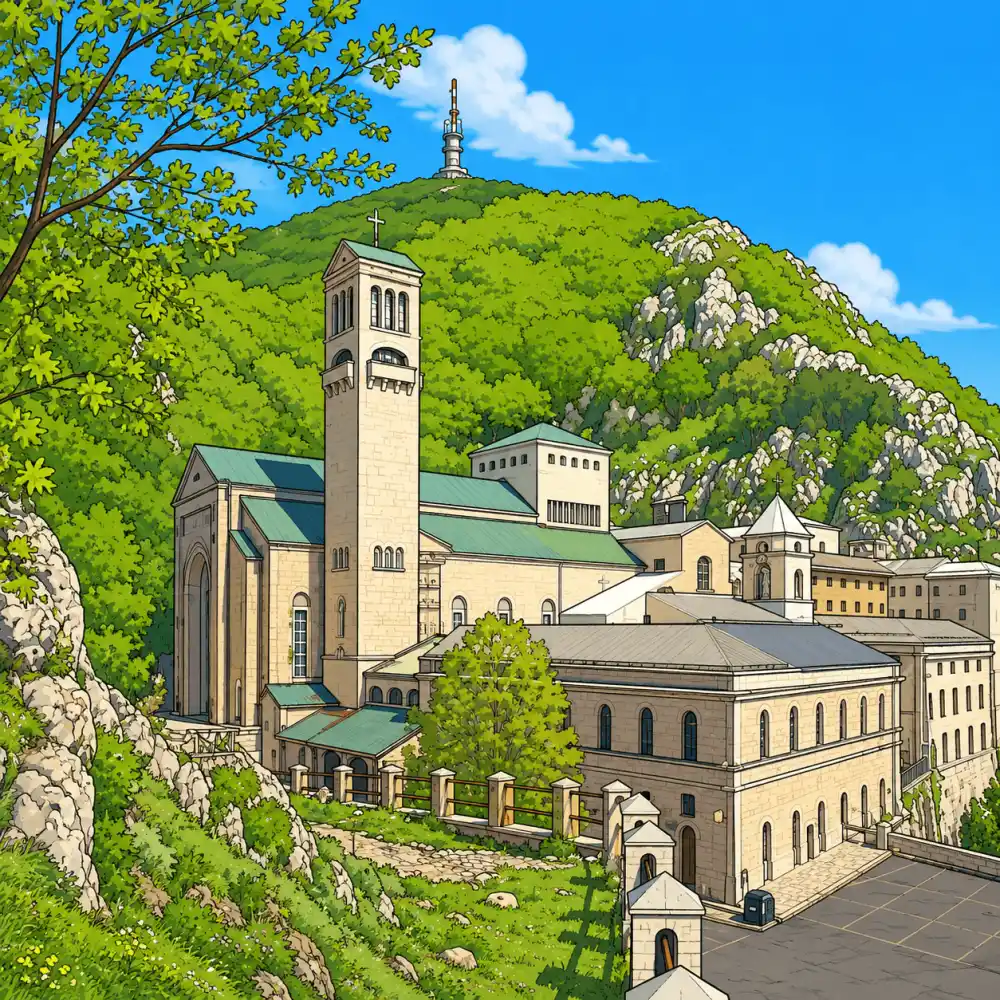 Montevergine e Mercogliano: visita al Santuario, funicolare e panorami d'Irpinia