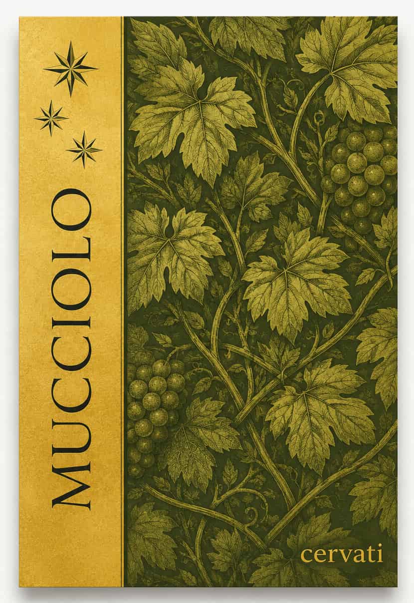 Etichetta Cervati — vino privato